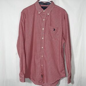 U.S polo button down T shirt